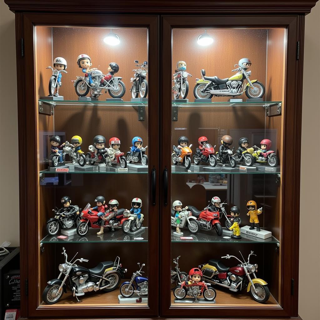 Displaying and Storing Motorcycle Bobbleheads Safely