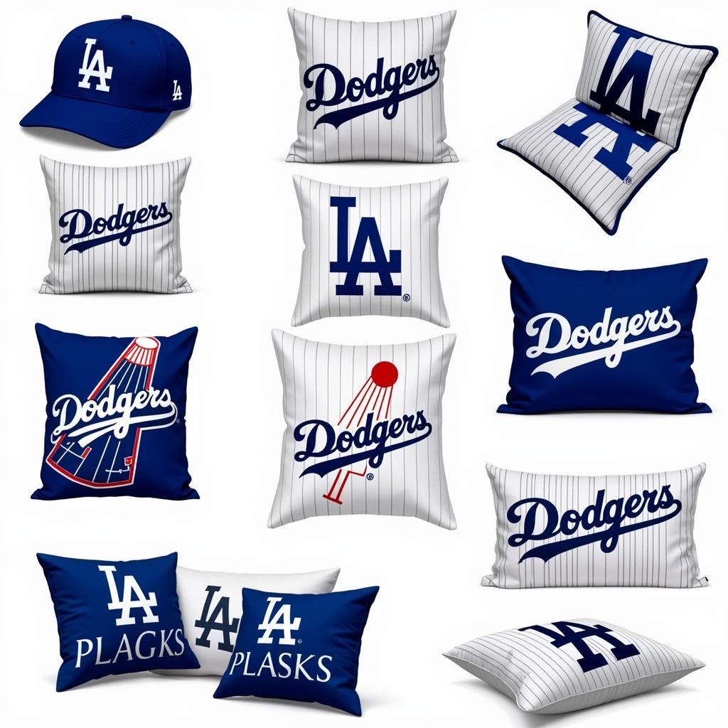 Dodgers Pillow Variety