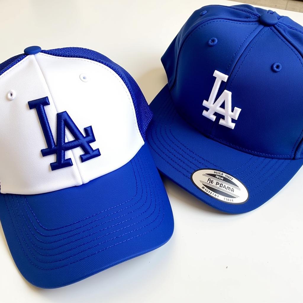 Dog Dodgers Hat Materials