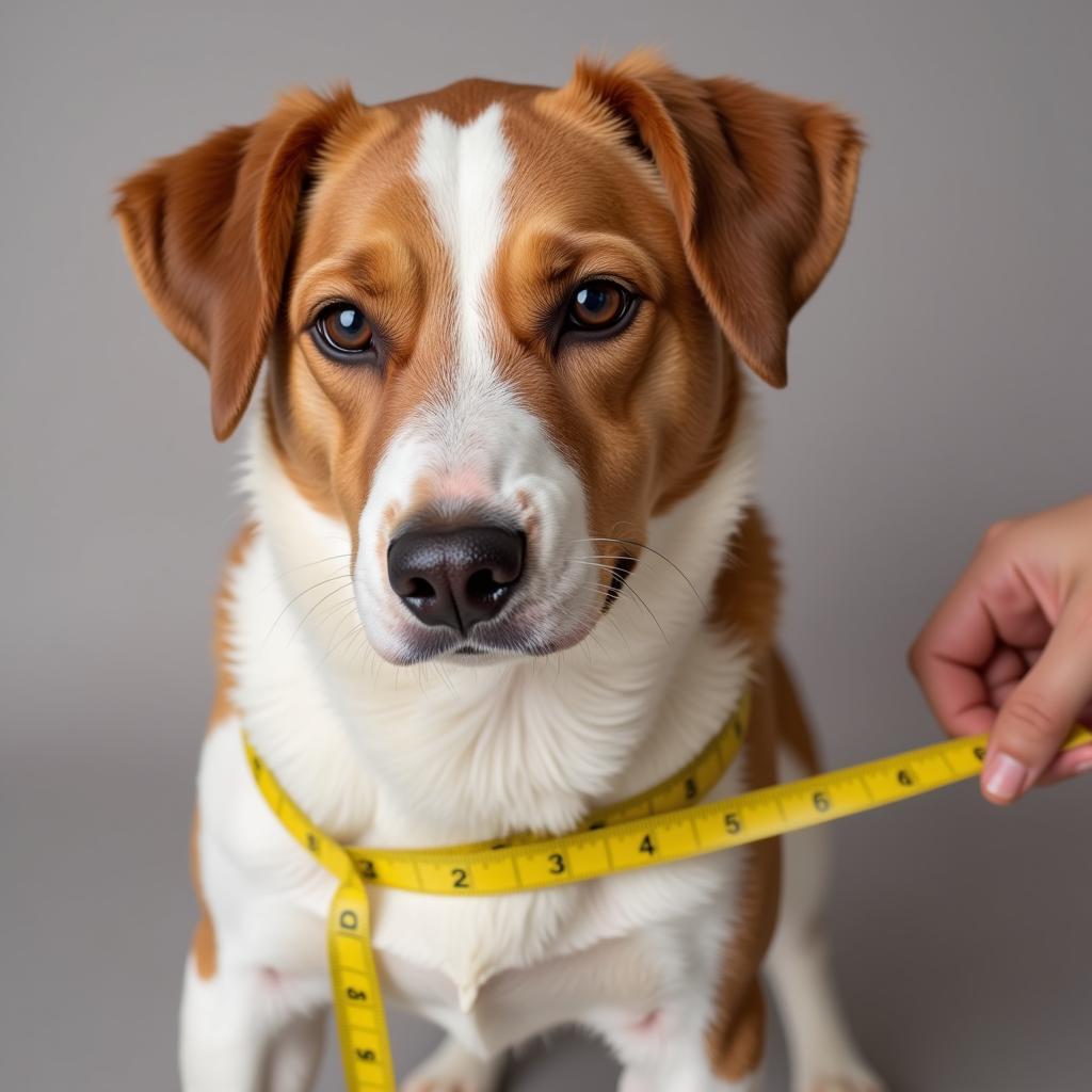 Measuring Your Dog for a T-Shirt