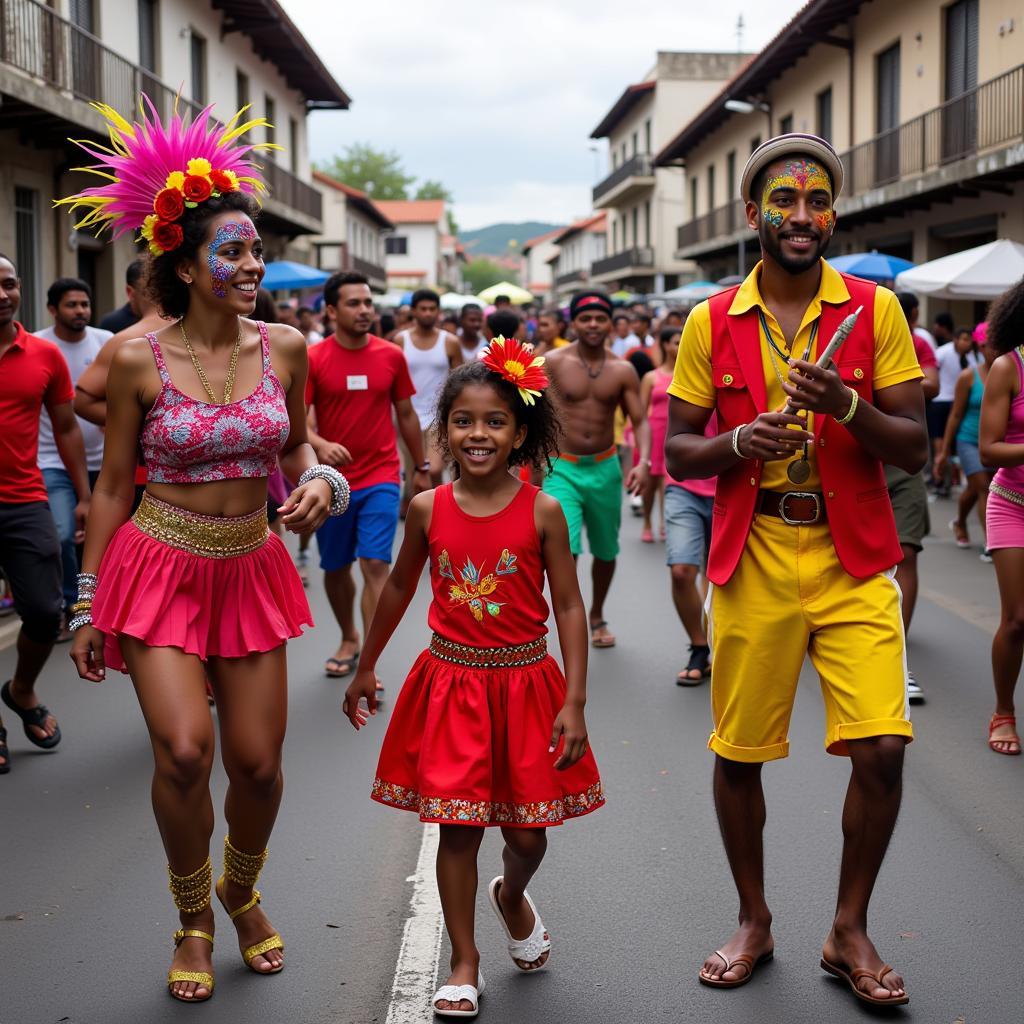 Dominican Republic Carnival Celebration