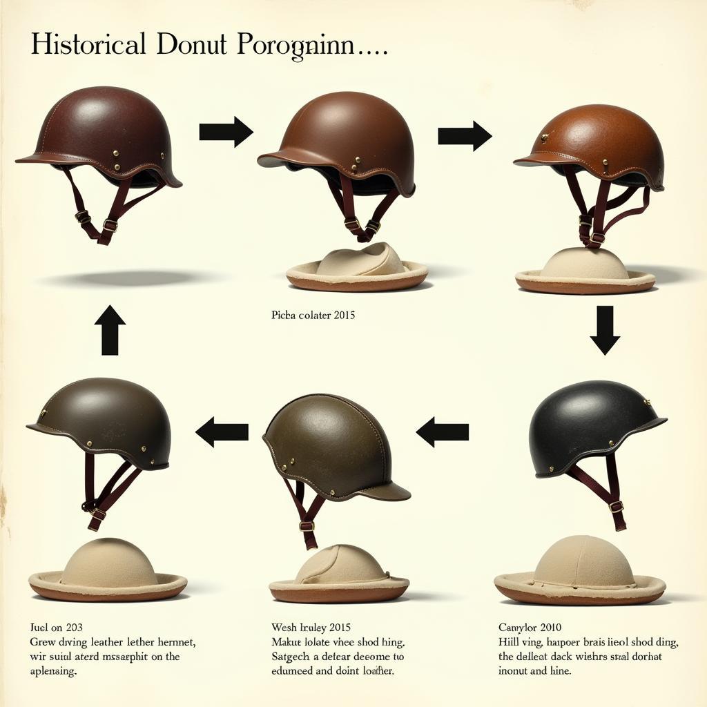 Donut Helmet Evolution Through Time