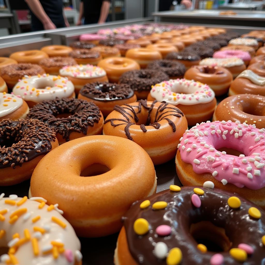 Donuts Stand Menu Variety