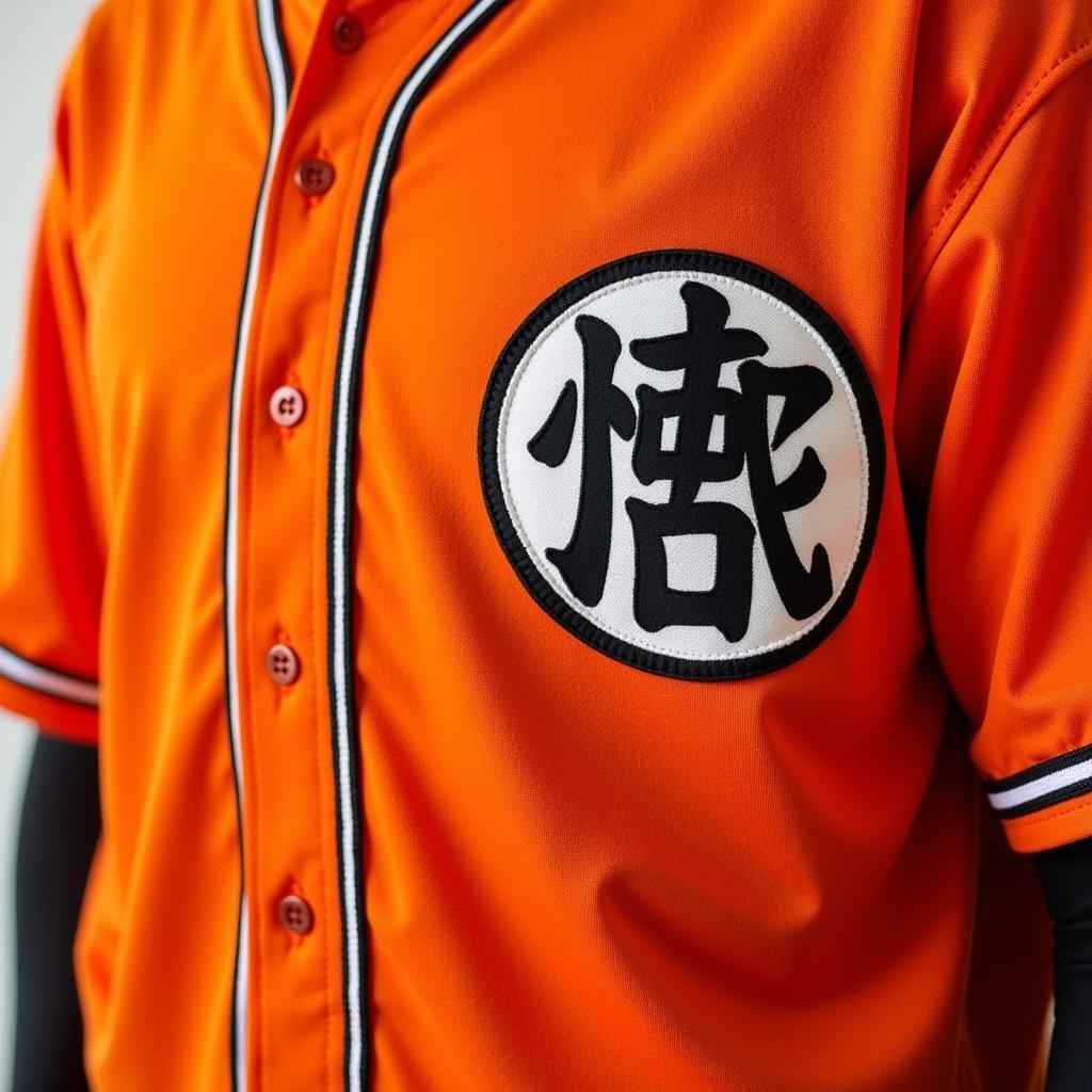 Goku Kame Dragon Ball Baseball Jersey