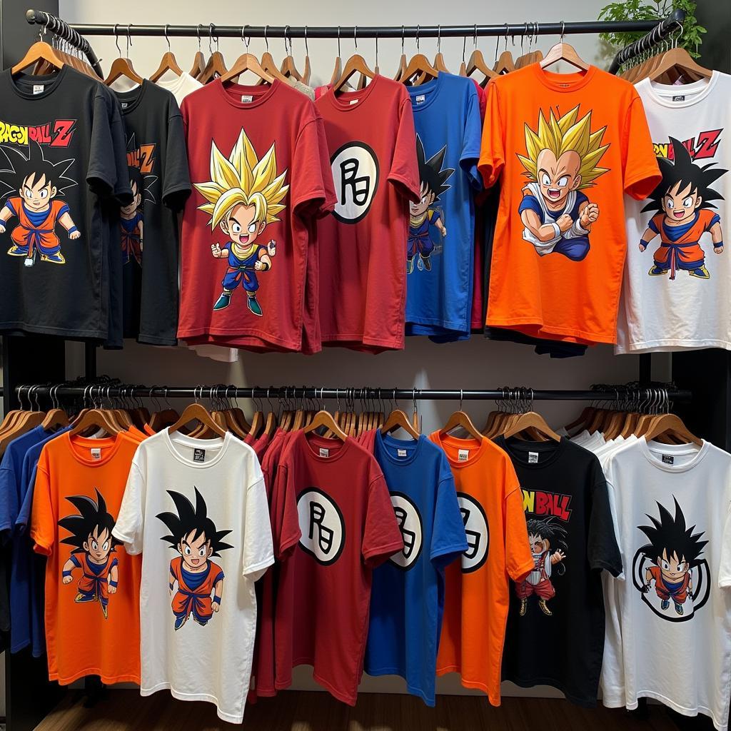 Dragon Ball Z Shirt Collection