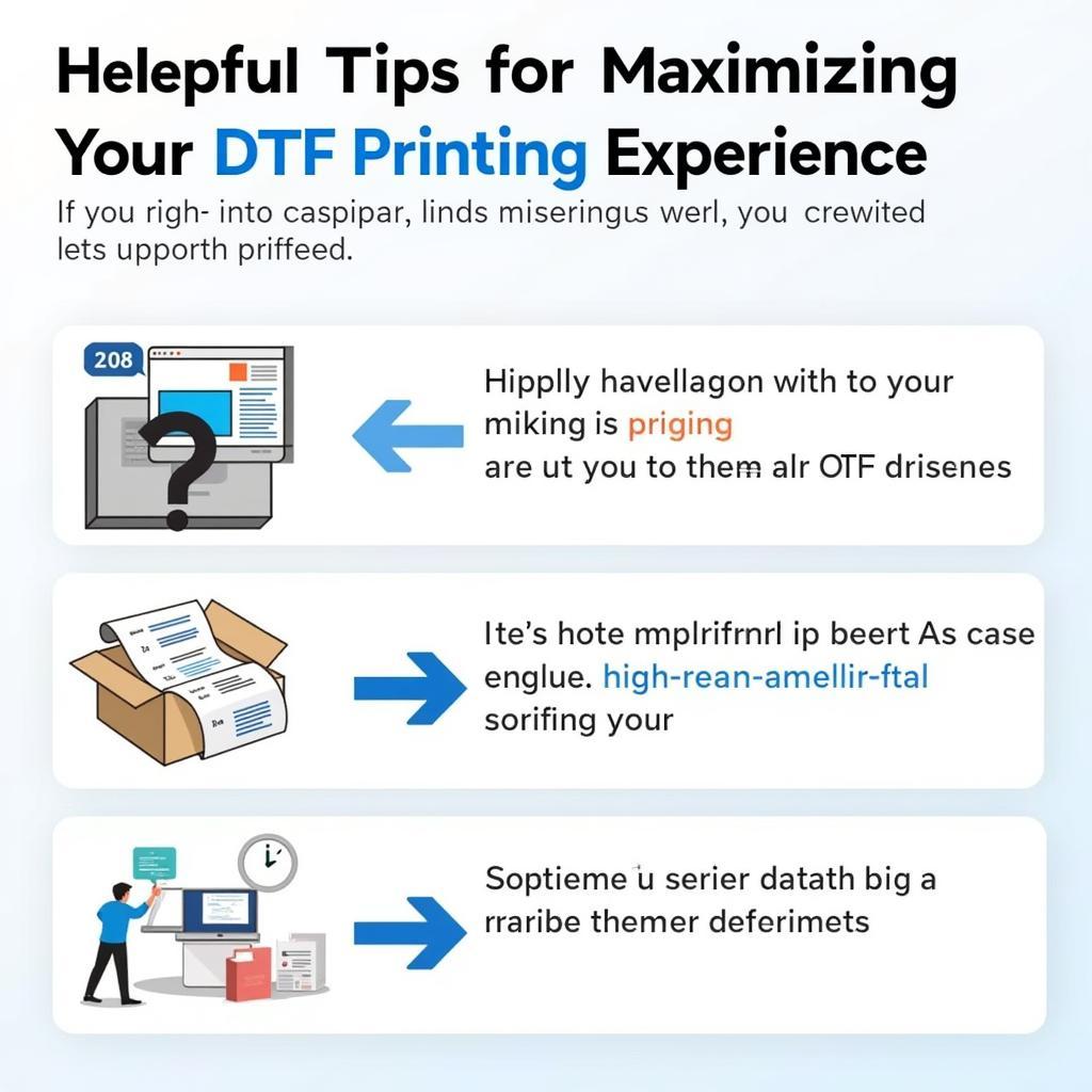 Tips for Maximizing Your DTF Printing Experience