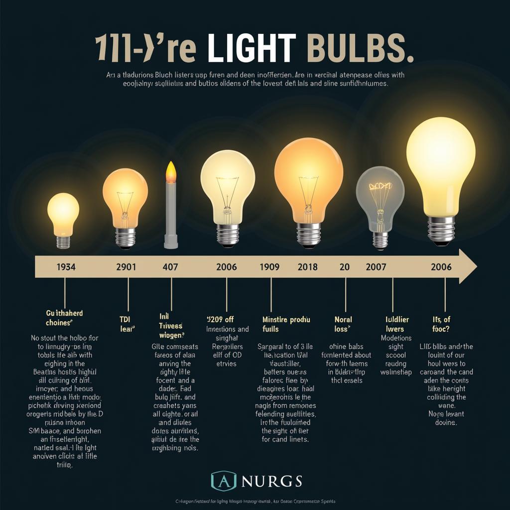 Evolution of Light Bulbs