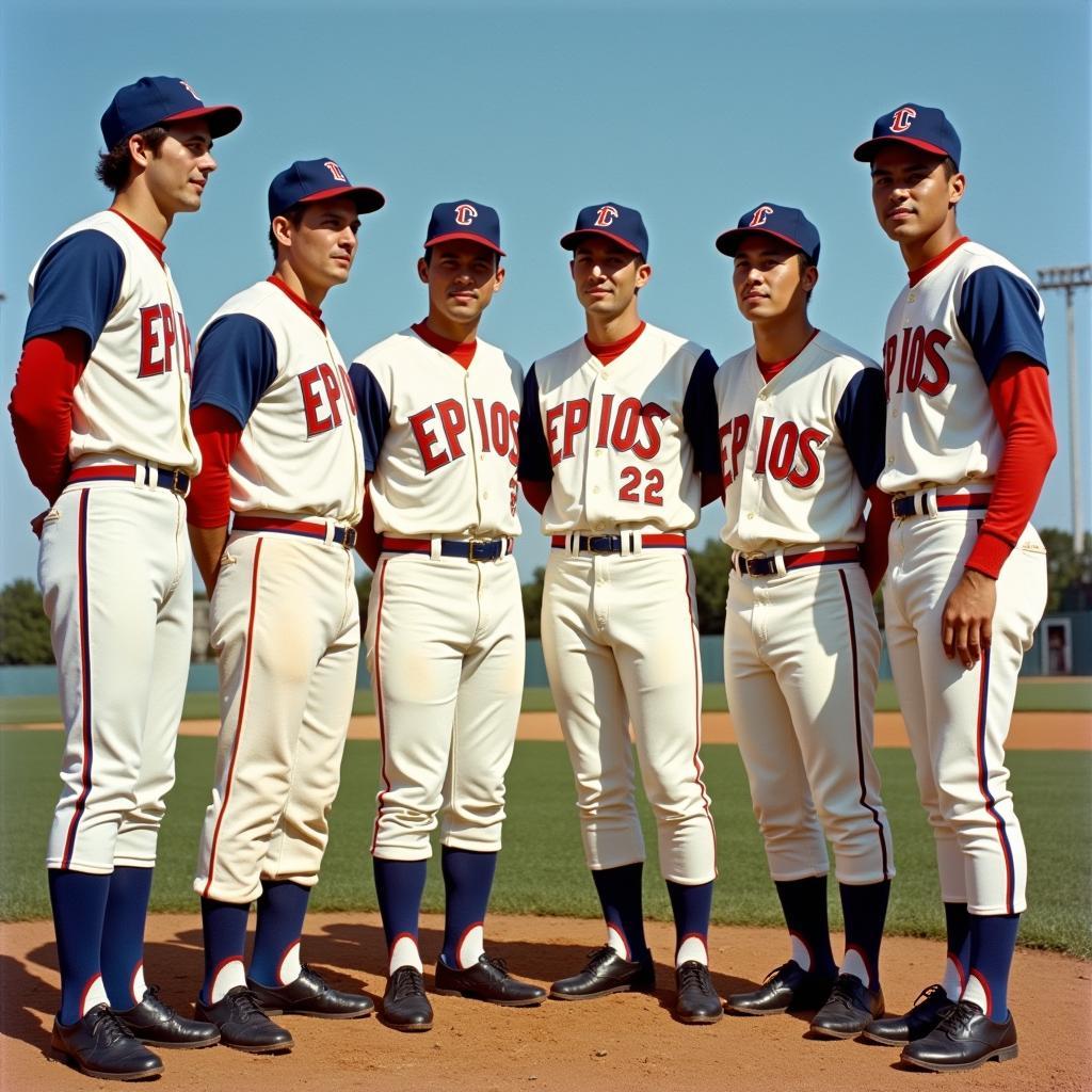 Montreal Expos uniforms from 1969 to 1977