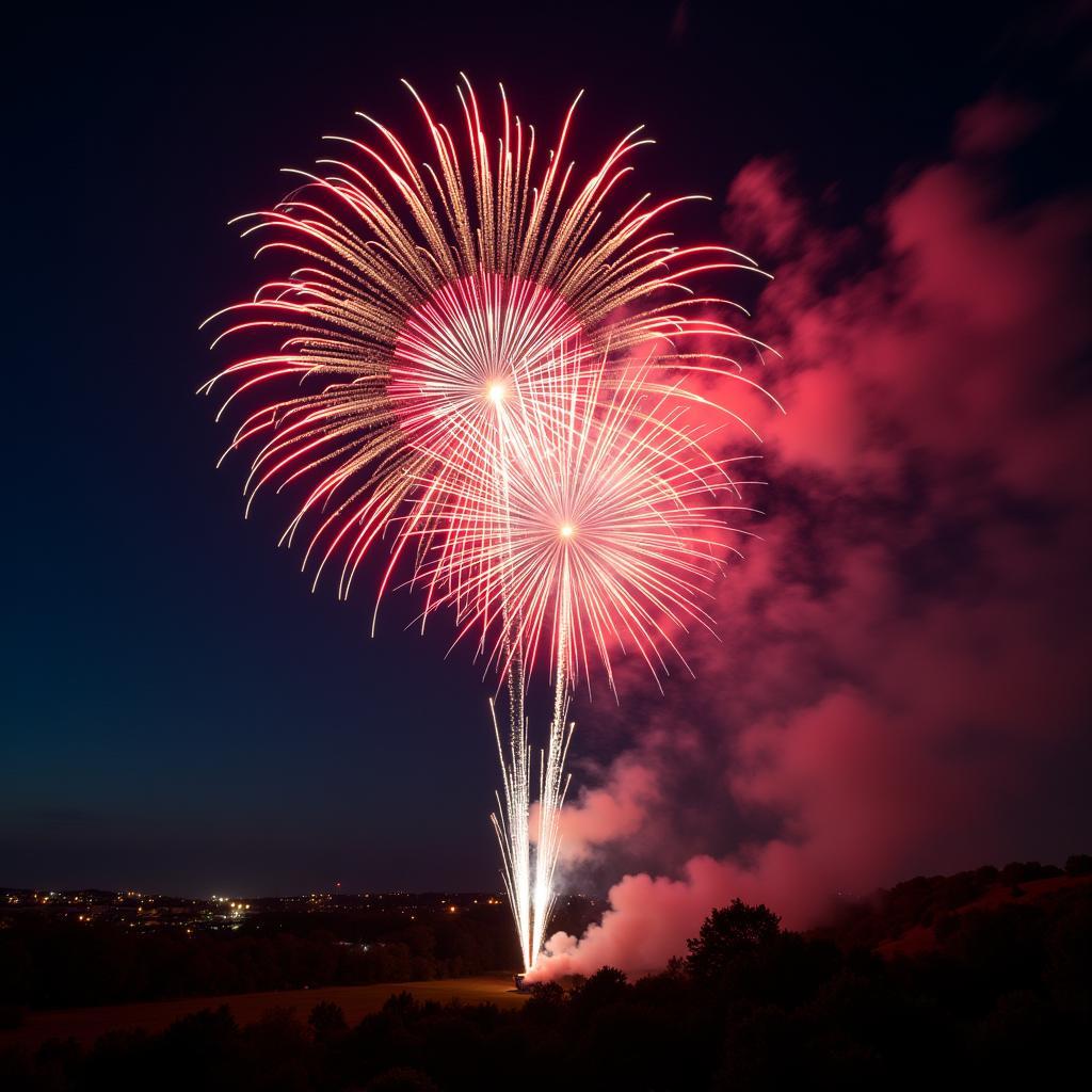 Eco-Friendly Game Over Fireworks Display