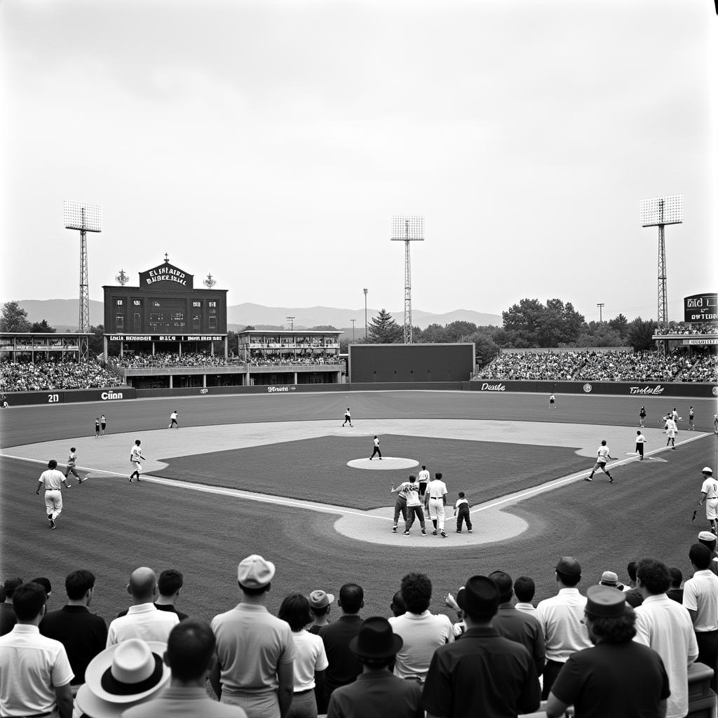 Historic Photo of El Dorado Baseball Field