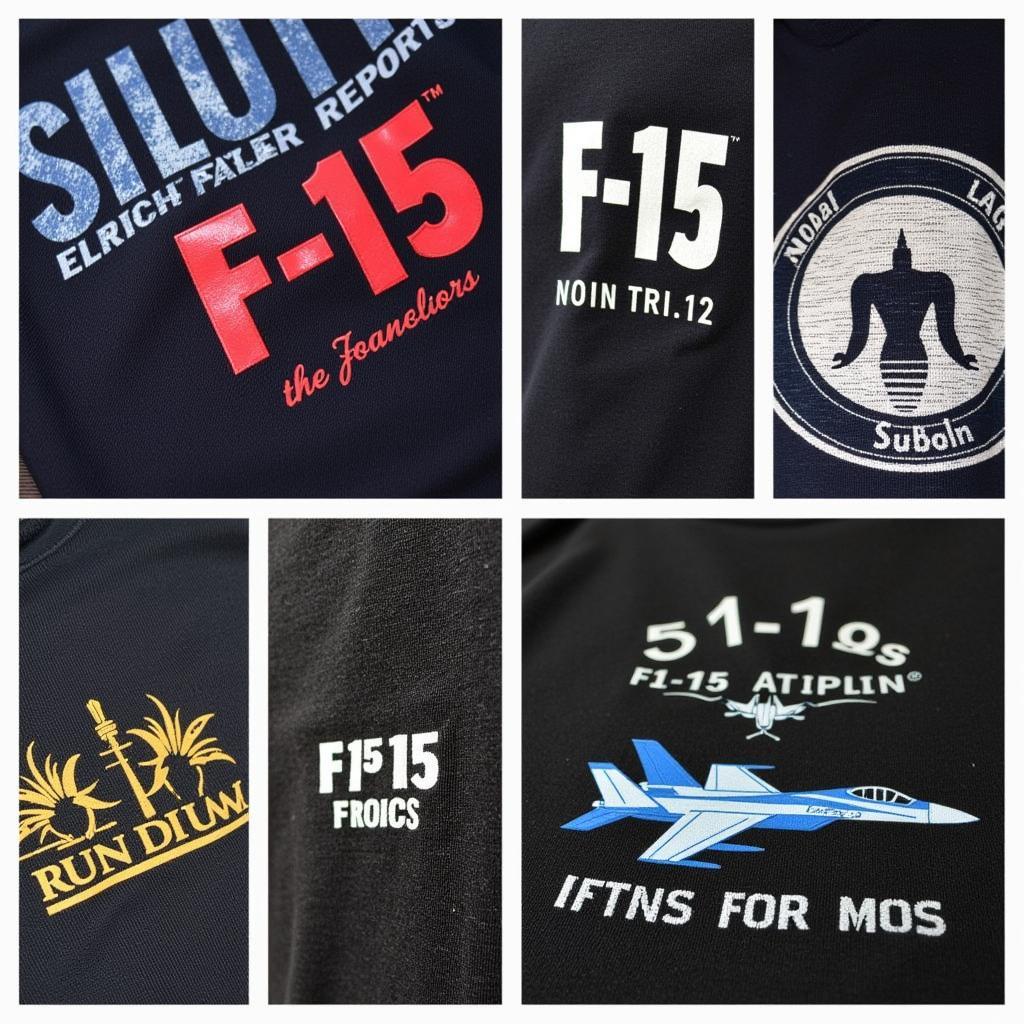 F-15 T-shirt Details