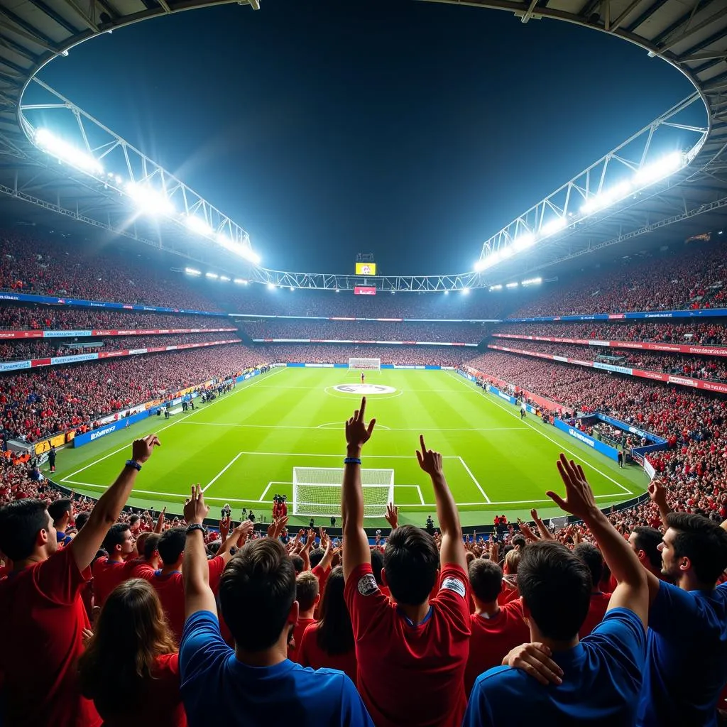 Fans Celebrating Goal