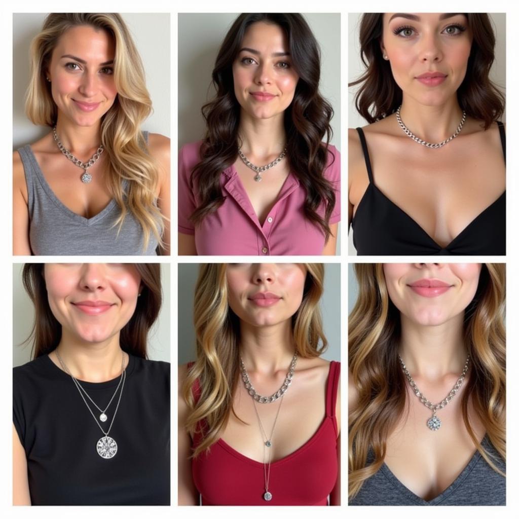 Fans wearing Marte Necklace-inspired accessories