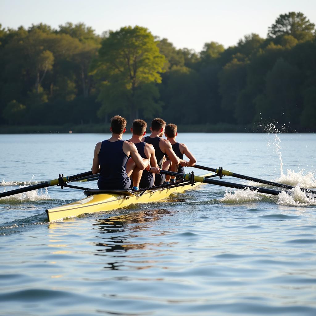 Rowing Practice at Field and Oar Club