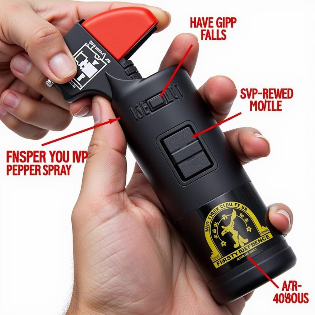 First Defense Pepper Spray Features