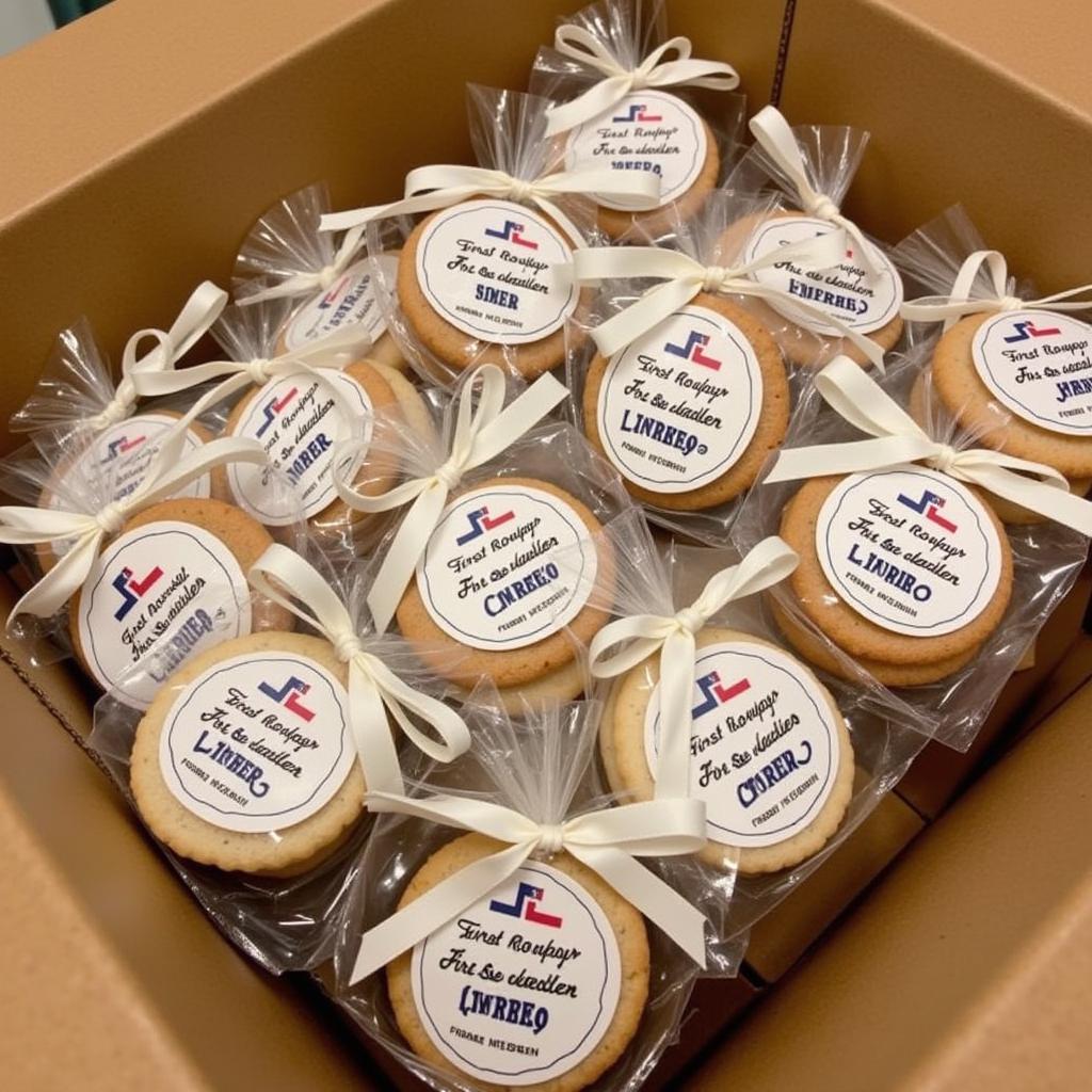 First Rodeo Cookies Packaged in a Box