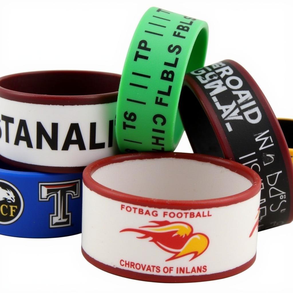 Flag Football Wristbands With Plays