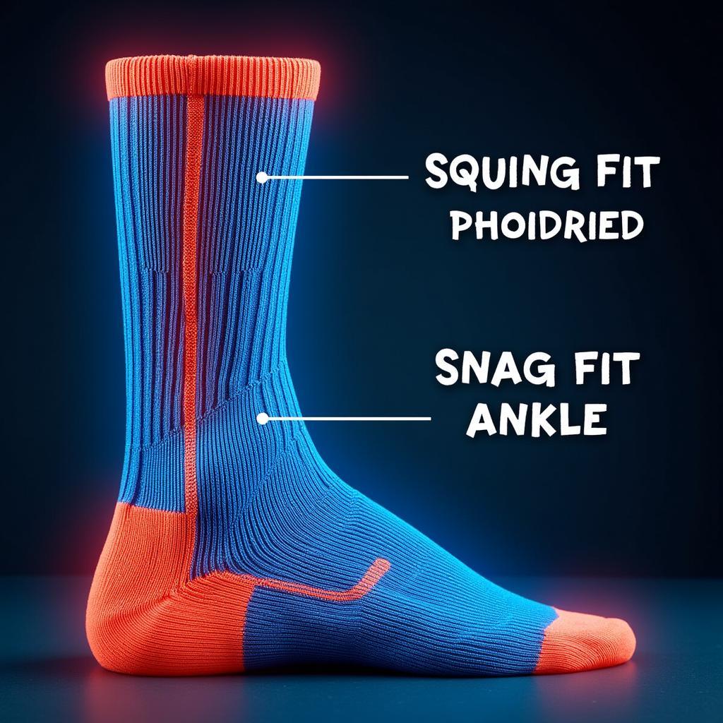 Compression technology in flex socks