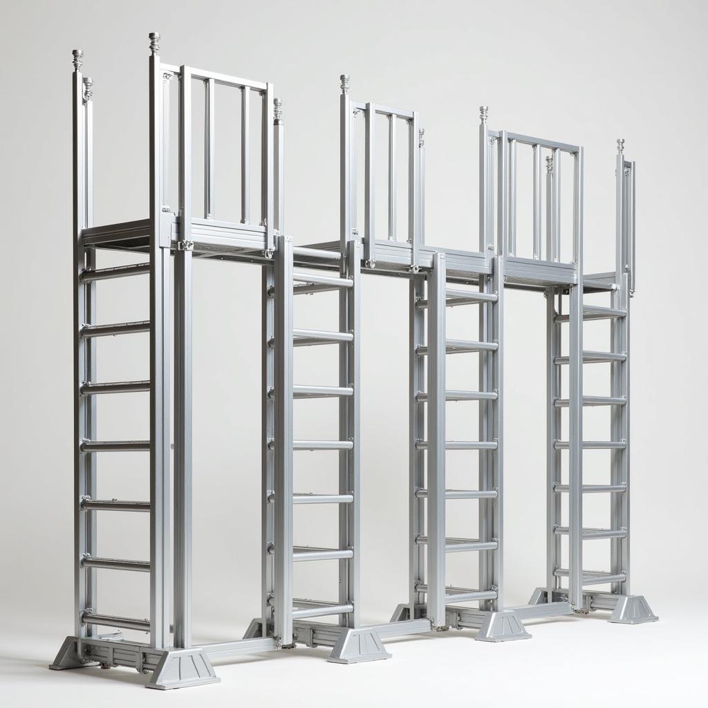 Different Types of Folding Stairs Aluminum