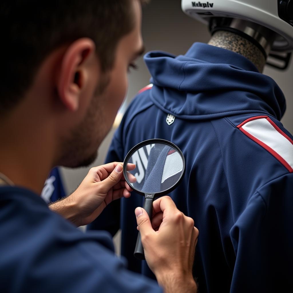 Authenticating a Match-Worn Football Jersey