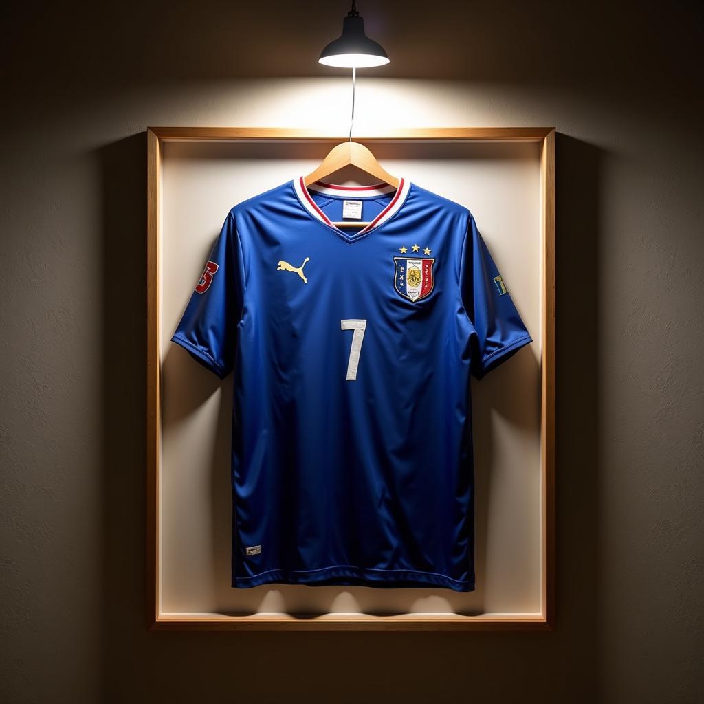 France 2002 Jersey Framed