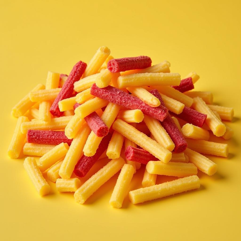 Assortment of French Fry Candy