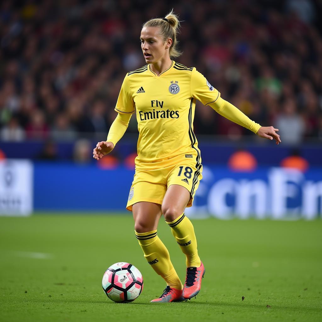 Frenkie de Jong demonstrating exceptional ball control during a match.