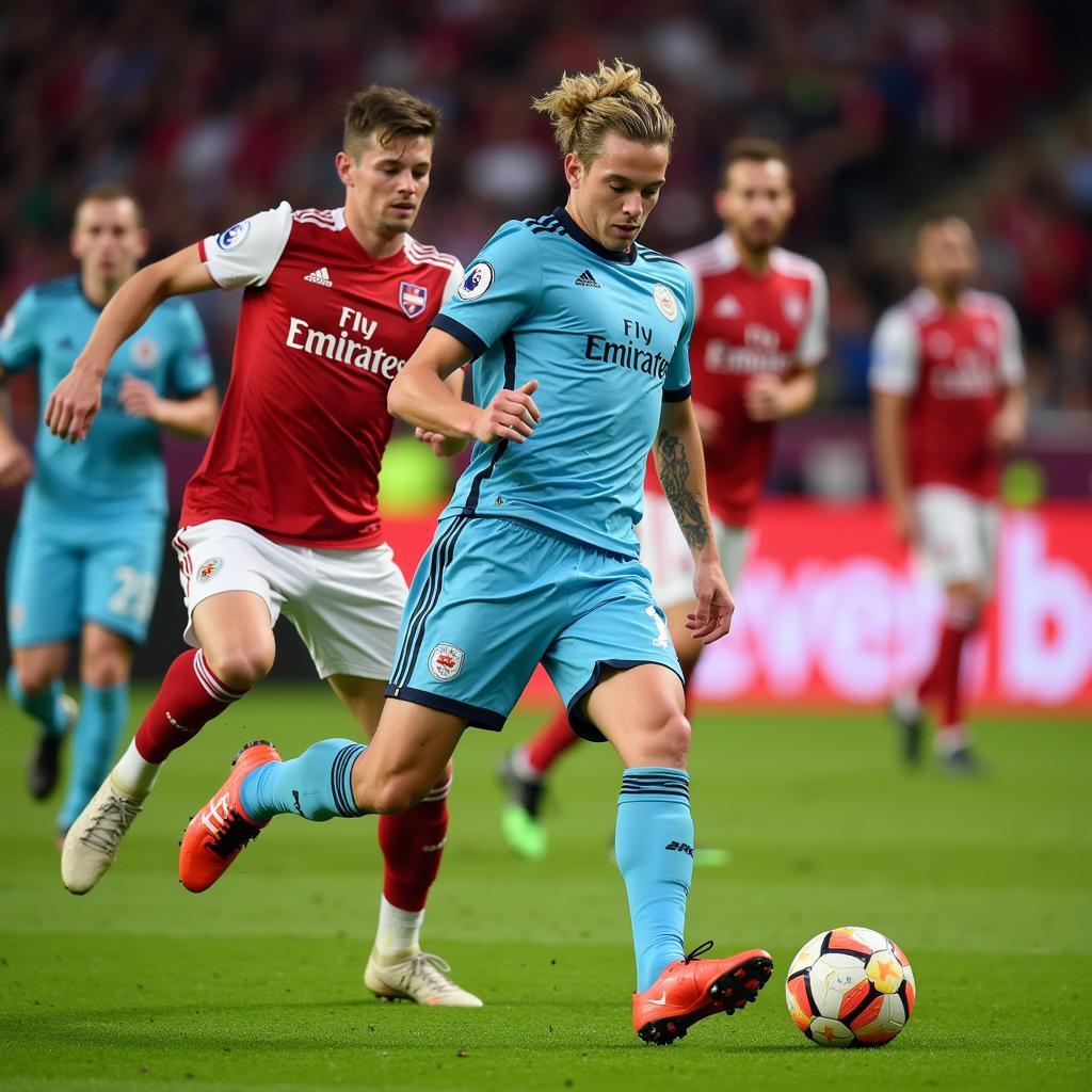 Frenkie de Jong demonstrates Ball Control Mastery