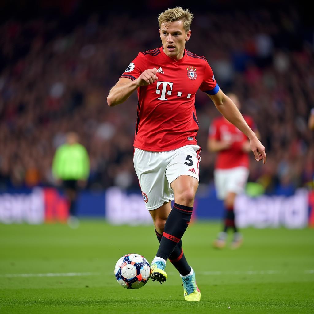 Frenkie de Jong Demonstrating Ball Control