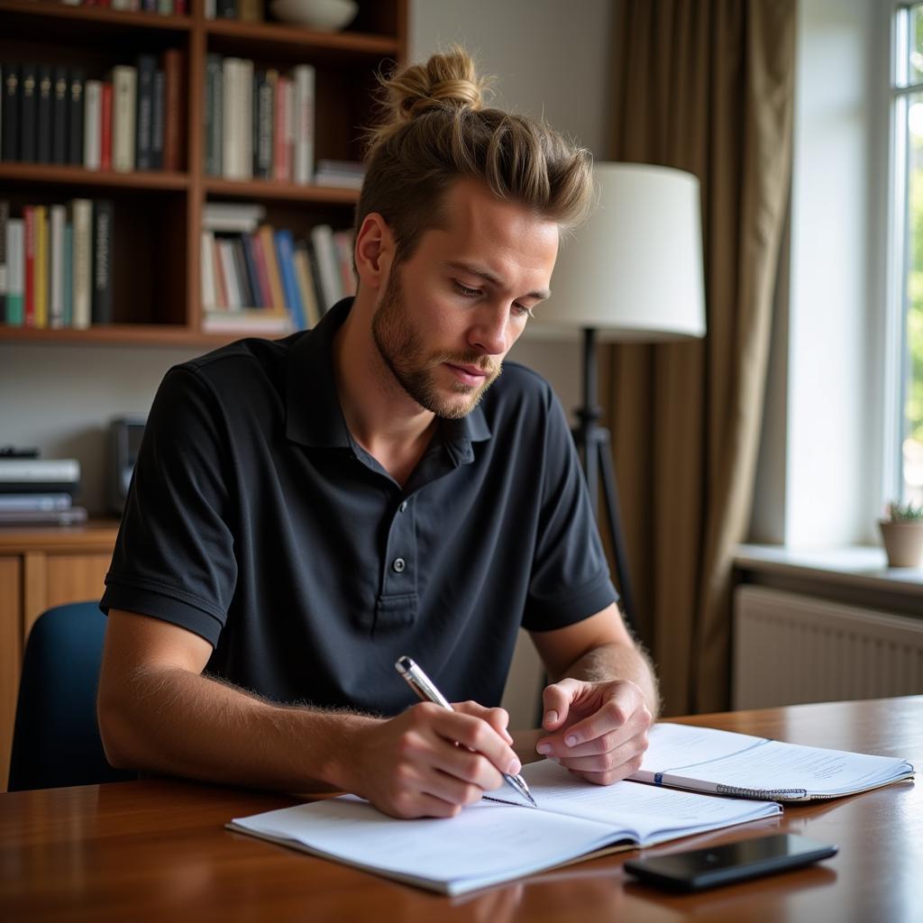 Frenkie de Jong planning for the new season