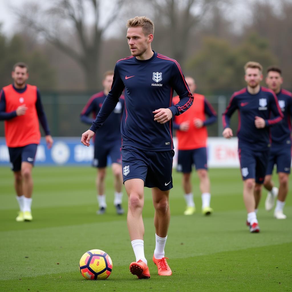 Frenkie de Jong Training Session