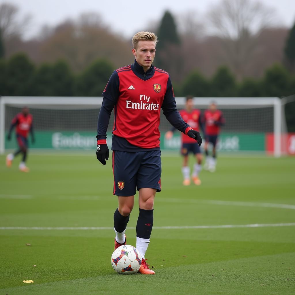 Frenkie de Jong Training