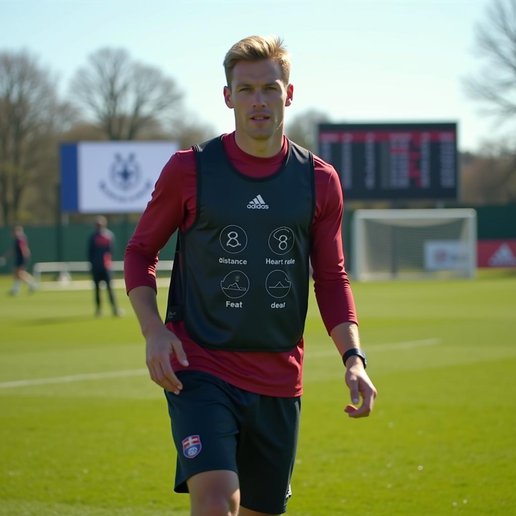 Frenkie de Jong integrating data analysis into his training regime