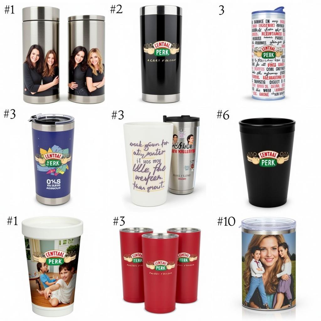 Friends TV Show Tumbler Designs