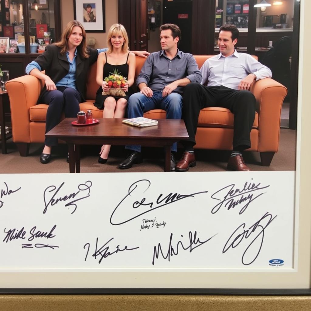 Friends TV Show Autographed Photo