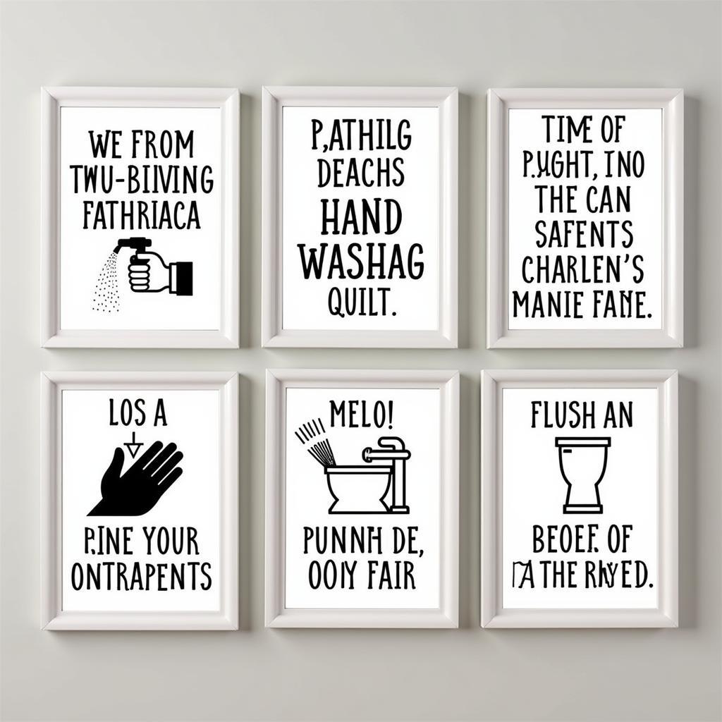 Funny Bathroom Signs for the Office