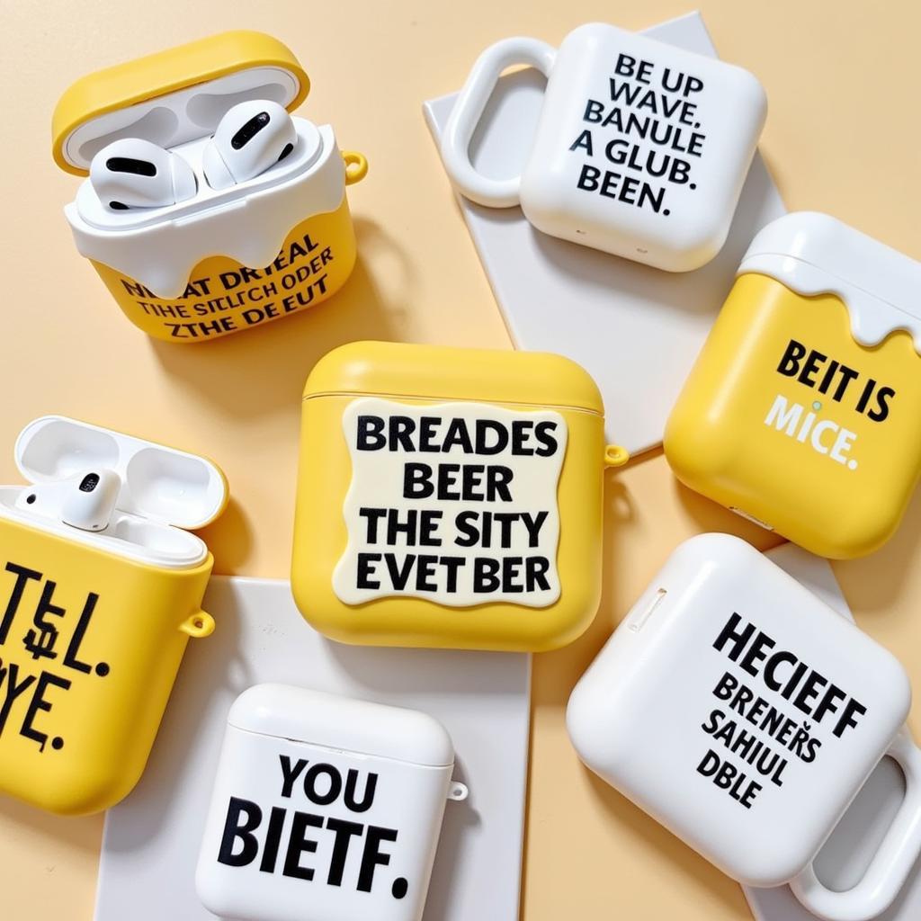 Airpods Cases with Humorous Beer Quotes