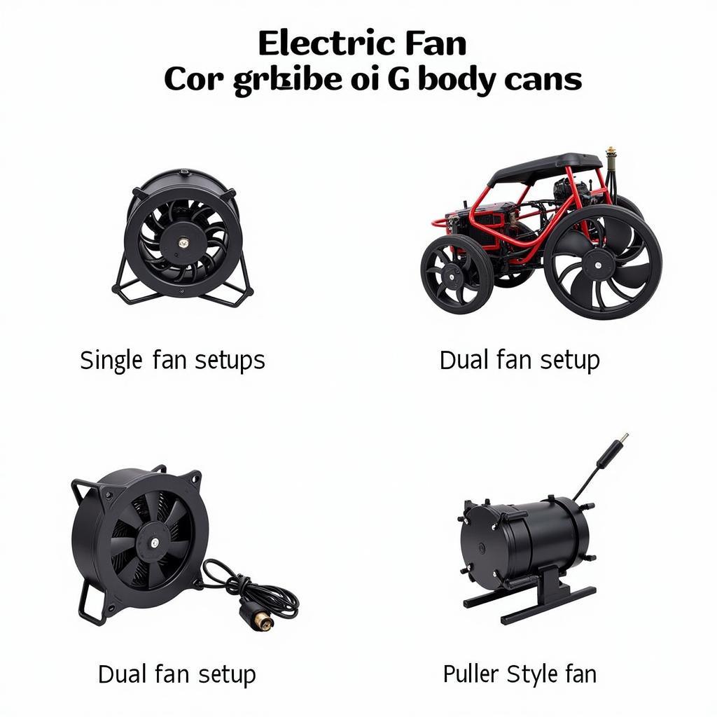 Types of G Body Electric Fans