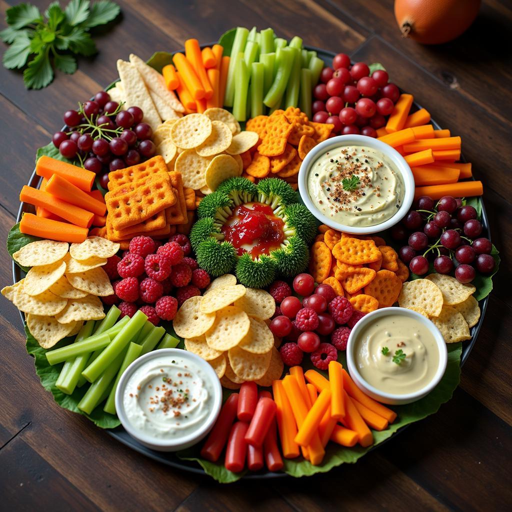 The Ultimate Game-Day Snack Platter