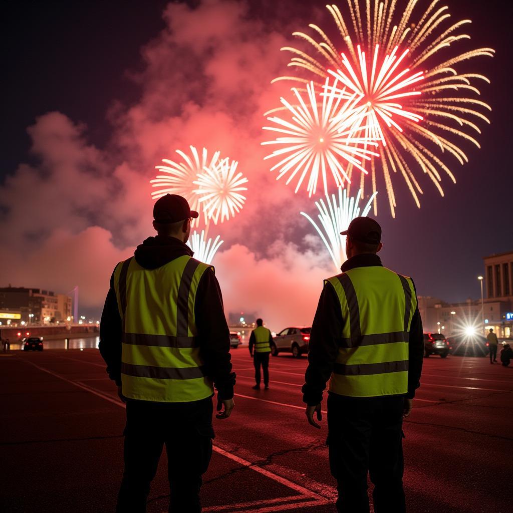 Safety Measures for Game Over Fireworks