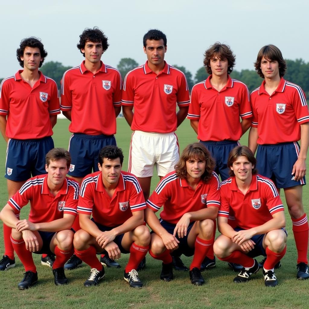 Gene Locklear with the Washington Diplomats