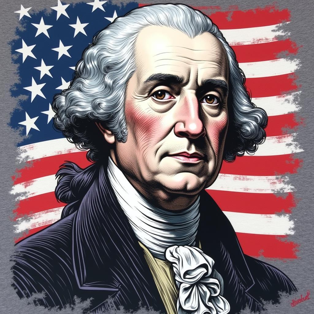 George Washington Tee Design