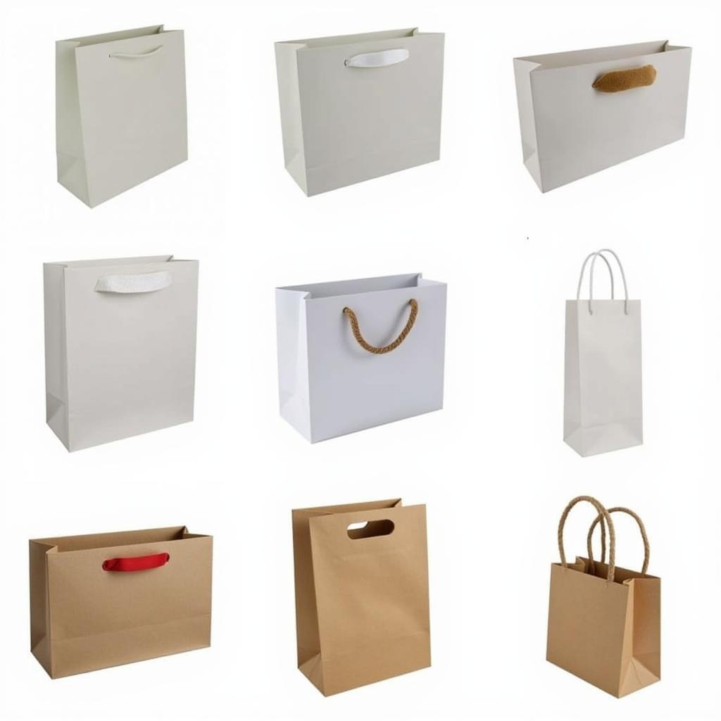 Gift Bag Shapes and Styles