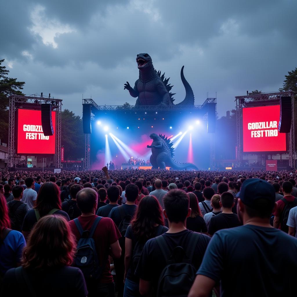 Godzilla Fest San Francisco Crowds