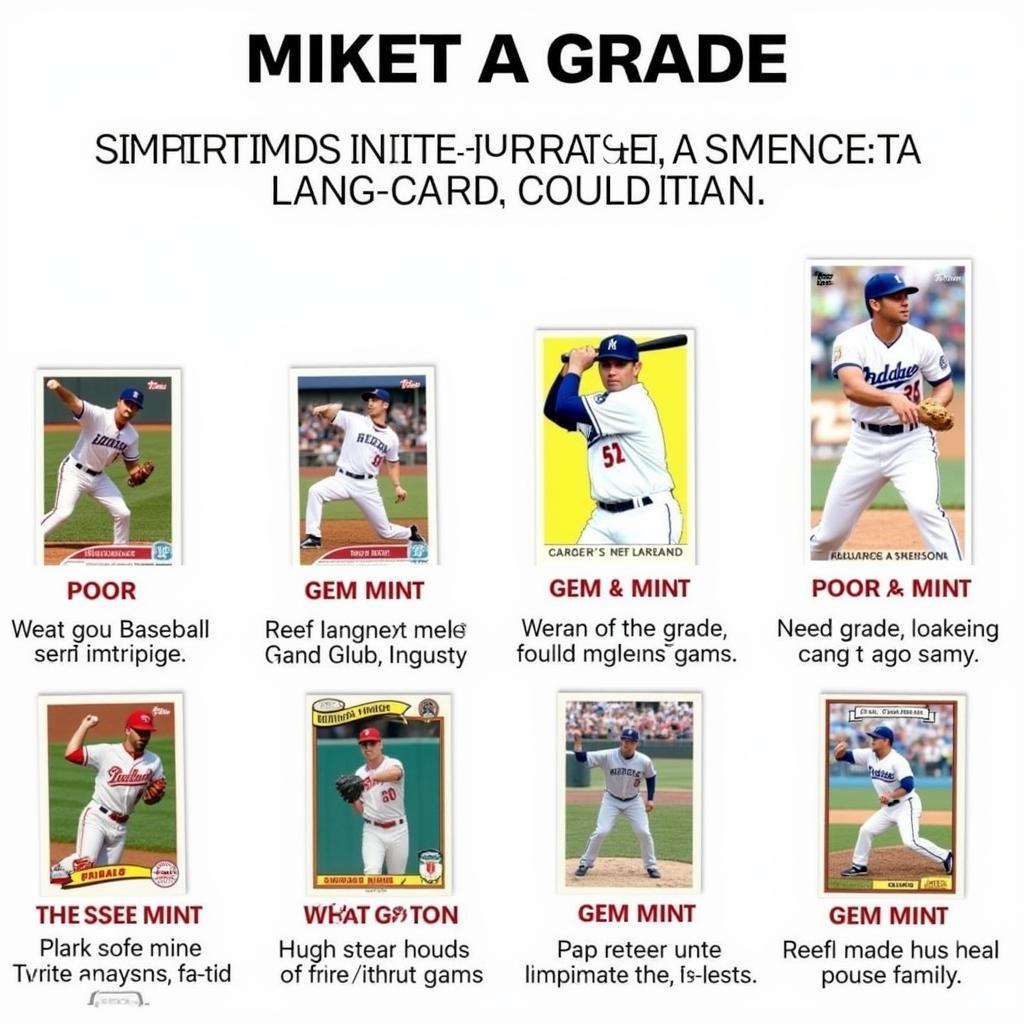 Baseball Card Grading System