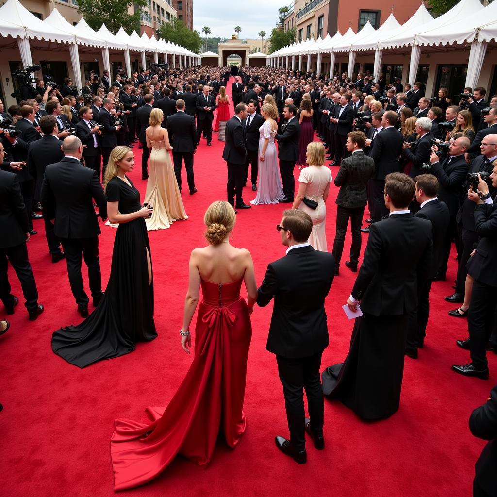 Musicians on the Grammy Awards red carpet showcasing bold fashion choices