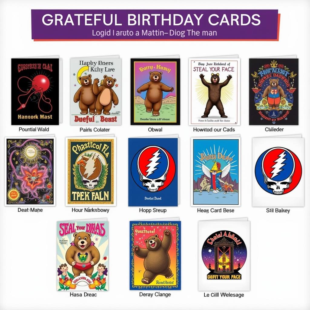 Grateful Dead Birthday Cards: A Unique Celebration