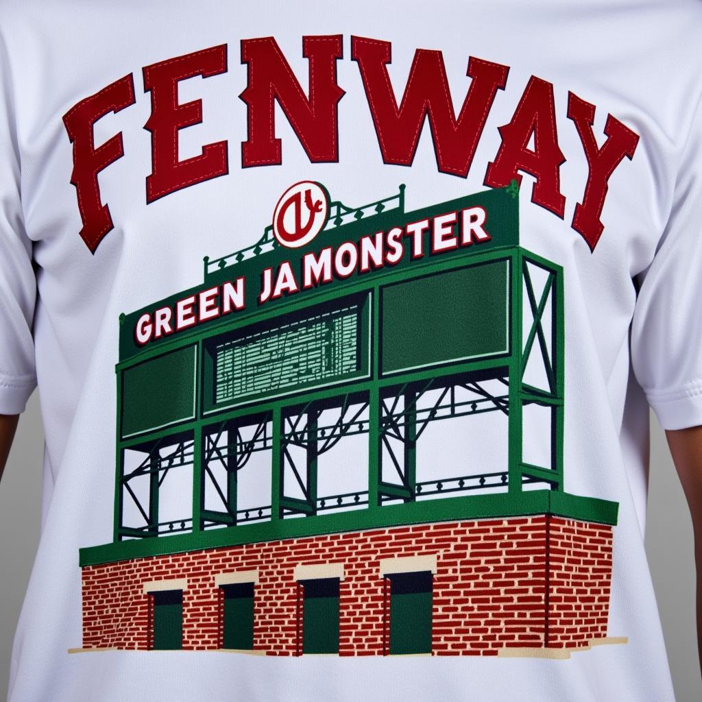 Fenway Park Green Monster Shirt Design