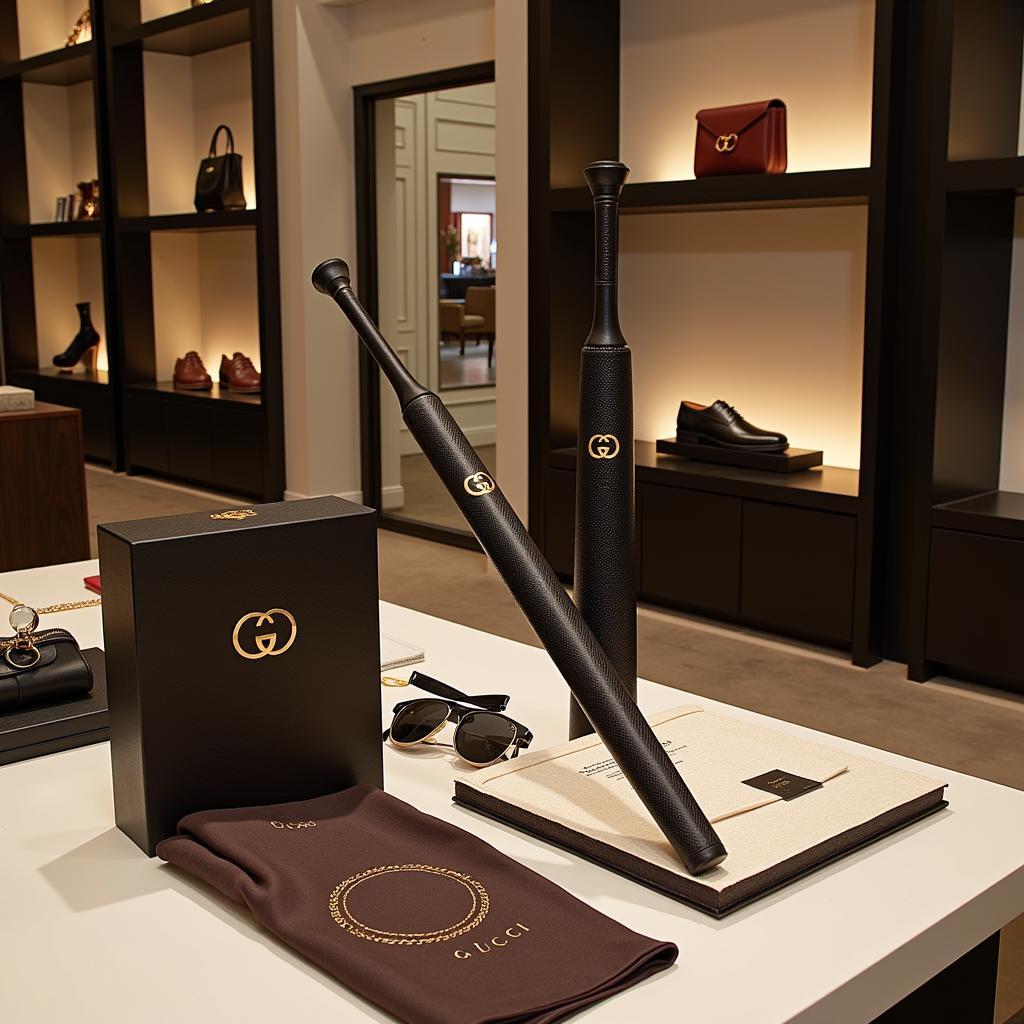 Gucci Bat Retail Display and Pricing