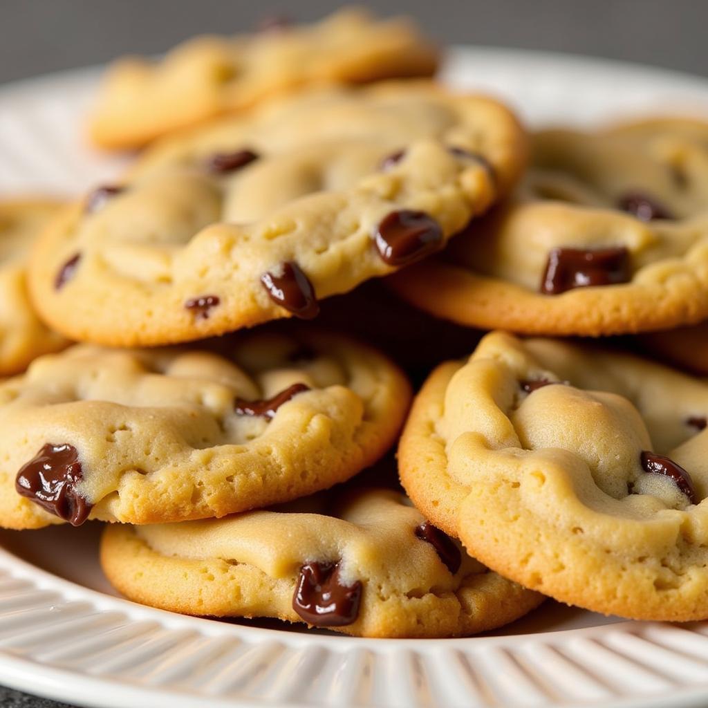 Gooey Half-Baked Chocolate Chip Cookies